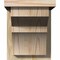Ekena Millwork Monterey Rough Sawn Corbel w/Backplate, Douglas Fir, 8"W x 10"D x 10"H COR08X10X10MON01RDF - alternate 3